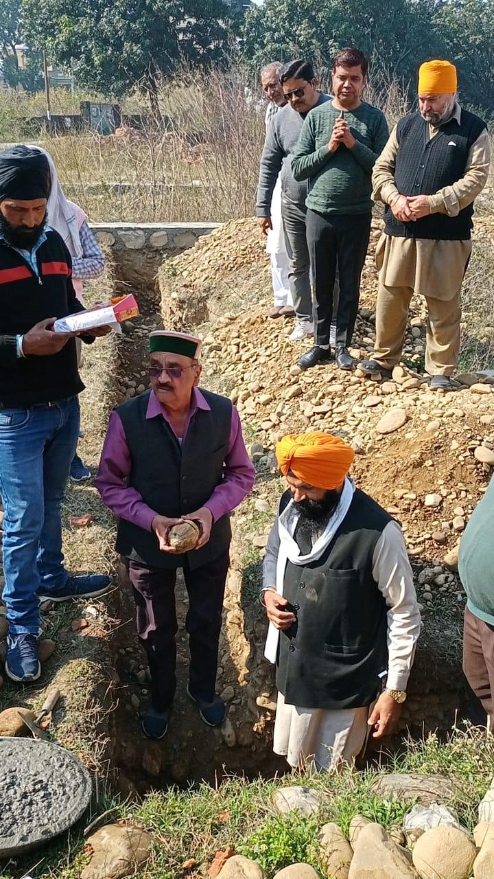 On going construction